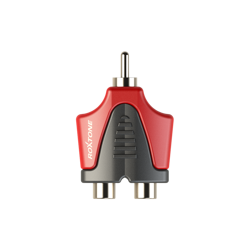 Audio Adapter RCA Stecker auf 2x RCA Buchse (Y-Splitter) Roxtone RPAN310