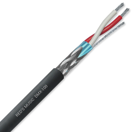 DMX Kabel REDS MUSIC XLR M - XLR F DX0105BX - 0,5m