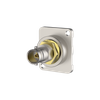 BNC Adapter Durchführungsgehäuse, vernickelt Roxtone RAB75D