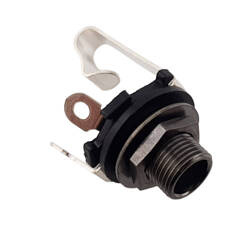 Klinke 1/4 Zoll (6,35 mm) Einbaubuchse, Mono TS für Gitarre ST Professional ST-P 1JP-009CF