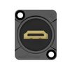 HDMI2.0 Buchse mit Durchgangsbuchse Roxtone RAH20D-B