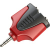Audio Adapter 3,5 mm Stereo Stecker auf 2x 3,5 mm Stereo Buchse (Y-Splitter) Roxtone RPAN360
