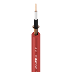 Instrumentenkabel - 24AWG - 1 x 0,22mm² Roxtone GC010-100m-RD