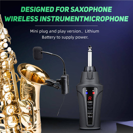 Drahtloses Mikrofon für Saxophon Acemic ST-5