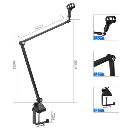 Tischmikrofonständer KA-LINE Stand NB-38
