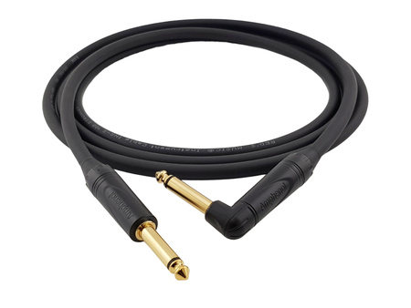 Red's Music Instrumentenkabel - Klinke 6,3mm / Winkel Klinke 6,3mm - Stronger - GCSA1230 - 3m
