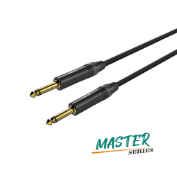 Professionelles Instrumentenkabel 6,3mm Mono-Stecker Roxtone MGJJ110L3-BK