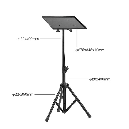 Ständer mit Ablage KA-LINE STAND S-57-A
