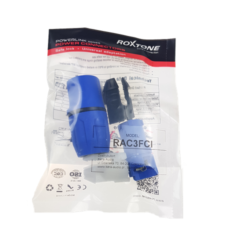 3-polige Einspeisung Roxtone RAC3FCI