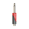 Klinkenadapter 6,3 mm Mono Stecker auf RCA (Cinch) Buchse ROXTONE RPAN260