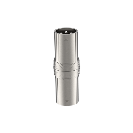 Audio Adapter XLR 3-polig Stecker auf XLR 3-polig Stecker Roxtone RA3XMM