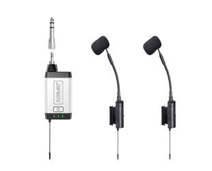 Drahtloses Mikrofon für Akkordeon Acemic Q2/AT-5