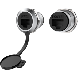 CAT6 Feed through socket Roxtone RAD24-C6