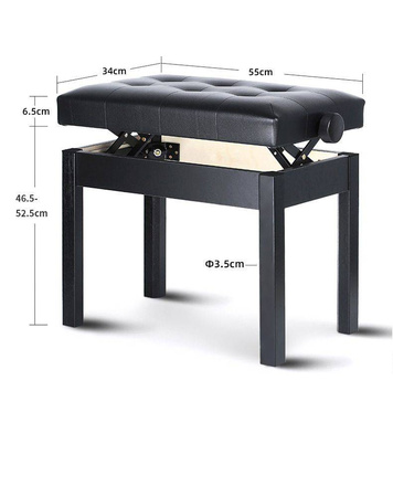 Klavierbank KA-LINE STAND BA-212-BK