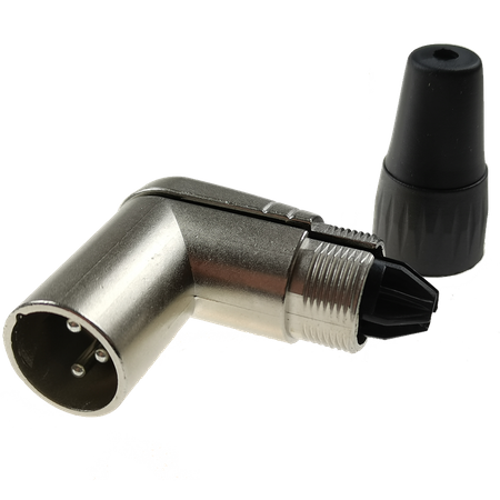 3 poliger rechtwinkliger XLR-Stecker Roxtone RX3RMP-NT