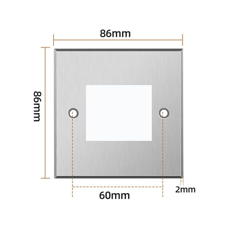 Leere Aluminium-Zeichenmontageplatte Teriux TAP-1-SL