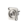 Gehäuse 6,3mm Stereoklinke, vernickeltes Gehäuse Roxtone RJ3FD-2