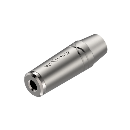 3.5mm Stereo-Klinke, vernickeltes Gehäuse Roxtone RMJ3FPP-65-NN