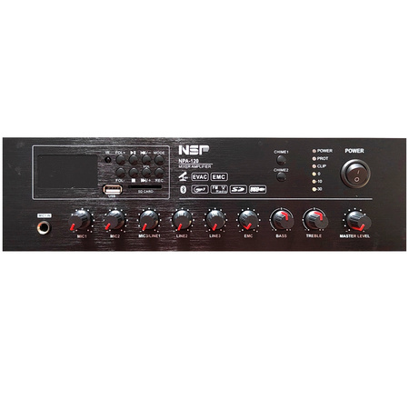 Power Amplifier MIXER NSP NPA-120