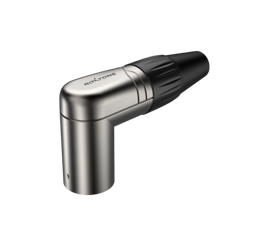 3 poliger rechtwinkliger XLR-Stecker Roxtone RX3RMP-NT
