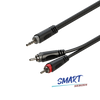 Y-Kabel 3,5 mm Stereo Klinkenstecker auf 2x RCA Stecker, 3 m Roxtone SAYC150L3