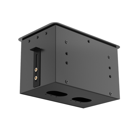 Professionelle bodenmontierte Metallbox Roxtone TB286