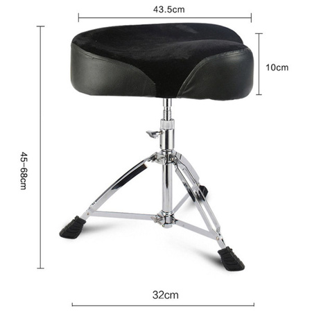 Drum Throne Padded Seat Drummer KA-LINE STAND T-100