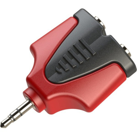 Audio Adapter 3,5 mm Stereo Stecker auf 2x 3,5 mm Stereo Buchse (Y-Splitter) Roxtone RPAN360