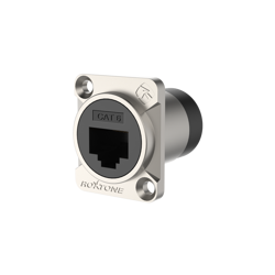 Durchgangsgehäuse RJ45 (CAT6a) Adapter Roxtone RAE8FD-C6