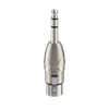 Audio Adapter 6,3 mm Stereo Stecker auf XLR 3-polig Buchse Roxtone RA3XFJM