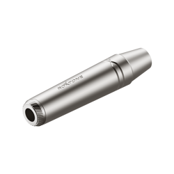 6.3mm Stereo Klinke, vernickeltes Gehäuse, vernickelte Kontakte, Roxtone RJ3FPP-NN