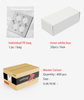 Leere Aluminium Zeichnung Wandmontageplatte Roxtone RWPA60-4-SL