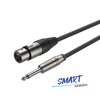 Mikrofonkabel XLR 3-polig weiblich - 6,3mm mono Jack Stecker SMART Roxtone SMXJ210L5