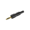 3.5mm Stereo-Stecker, vergoldetes Gehäuse Roxtone RMJ3PL-B