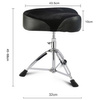 Drum Throne Padded Seat Drummer KA-LINE STAND T-100