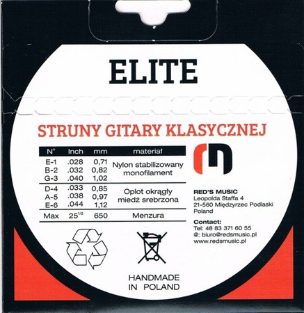 Klassische Gitarrensaiten REDS MUSIC ELITE