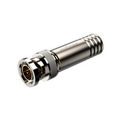 BNC Durchgangsadapter HD, Chassis-Montage, vernickelt Roxtone RB75G-N