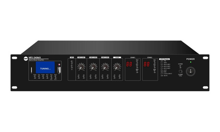 2 Zone Mixer Amplifier NSP NP2-240MX