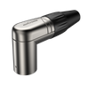 3 poliger rechtwinkliger XLR-Stecker Roxtone RX3RMP-NT