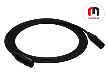 DMX Kabel REDS MUSIC XLR M - XLR F DX0110 BX 1m