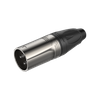 3-poliger XLR-Stecker Roxtone RX3M-NT