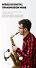 Drahtloses Mikrofon für Saxophon Acemic ST-5