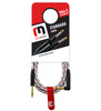 Red's Music Instrumentenkabel - Klinke 6,3mm / Klinke 6,3mm gewinkelt - FOP geflochtenes Kabel - GCF1230BRW - 3m