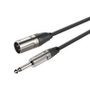 Mikrofonkabel XLR 3-polig männlich - 6.3mm mono Jack Stecker Roxtone DMXJ250L1