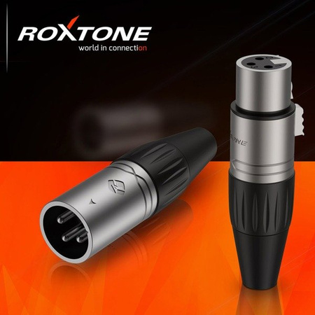 XLR Audio Stecker & Buchse Stecker SET/ PAAR Roxtone XP3FM 