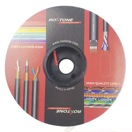 Instrumentenkabel - 24AWG - 1 x 0,22mm² Roxtone GC010-100m-RD