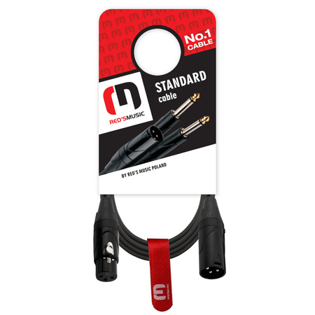 Red's Music Mikrofonkabel - XLR F / XLR M - Standard - MC11150BX - 15m