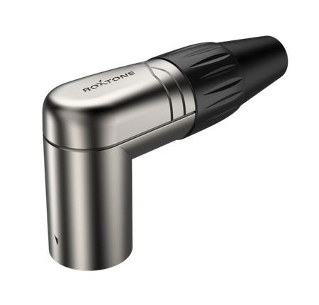 3 poliger rechtwinkliger XLR-Stecker Roxtone RX3RMP-NT