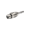 Audio Adapter 6,3 mm Stereo Stecker auf XLR 3-polig Buchse Roxtone RA3XFJM
