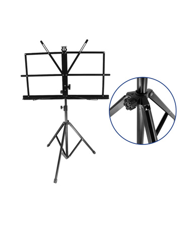 Professionelles tragbares Notenpult KA-LINE P-01